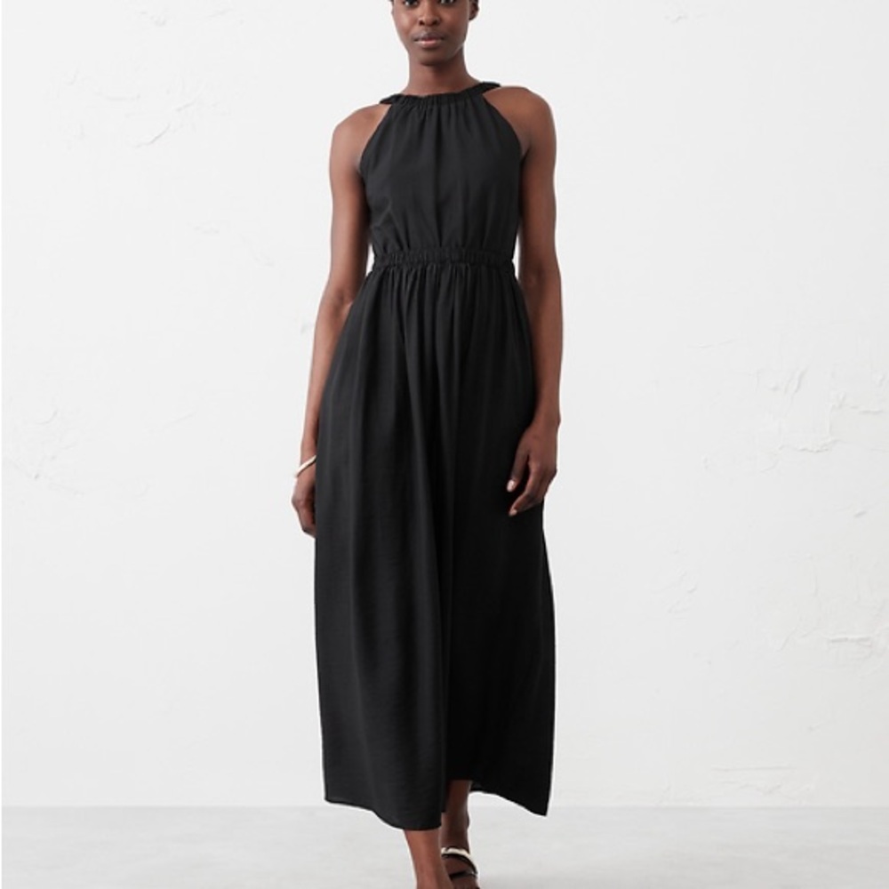 Banana Republic Black Maxi Dress